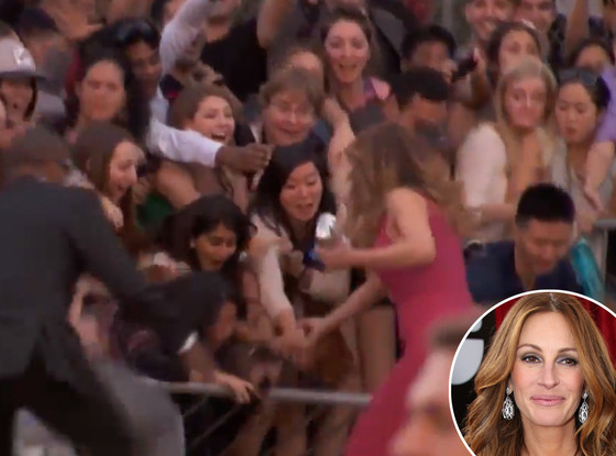 Julia Roberts, Barricade, SAG Awards Julia Roberts, Barricade, SAG Awards